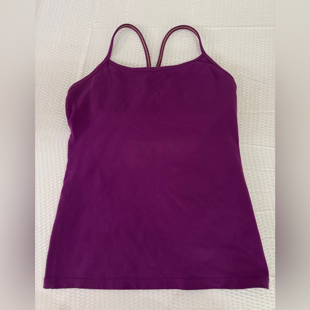 lululemon athletica Purple Muscle Tee